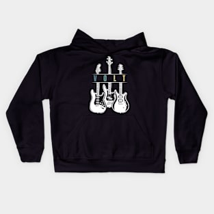 VOLT - Vintage Electric Guitars Kids Hoodie